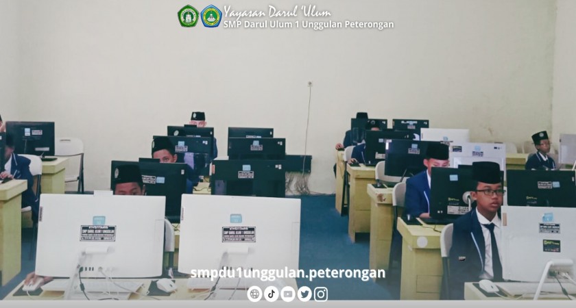 GLADI BERSIH ASESMEN NASIONAL BERBASIS KOMPUTER (ANBK) TAHUN 2024 DI SMP DARUL ULUM 1 UNGGULAN PETERONGAN