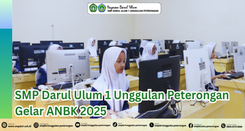 SMP Darul Ulum 1 Unggulan Peterongan Gelar ANBK 2025